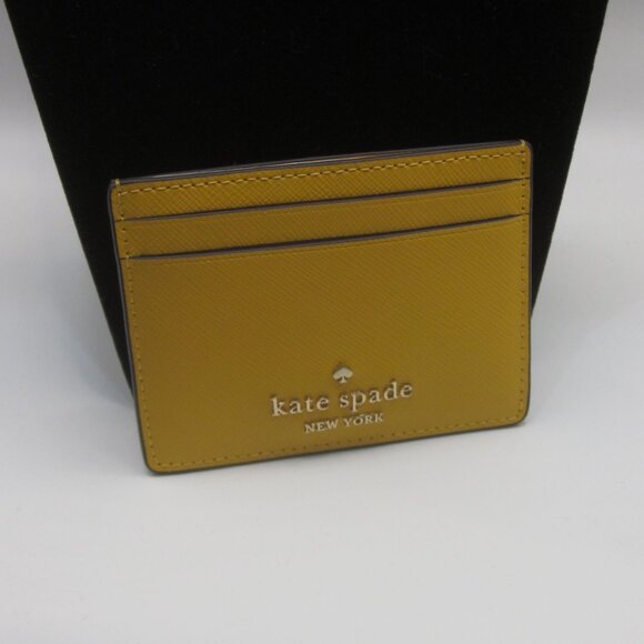 Kate Spade Mustard Yellow Cardholder - Picture 5 of 6